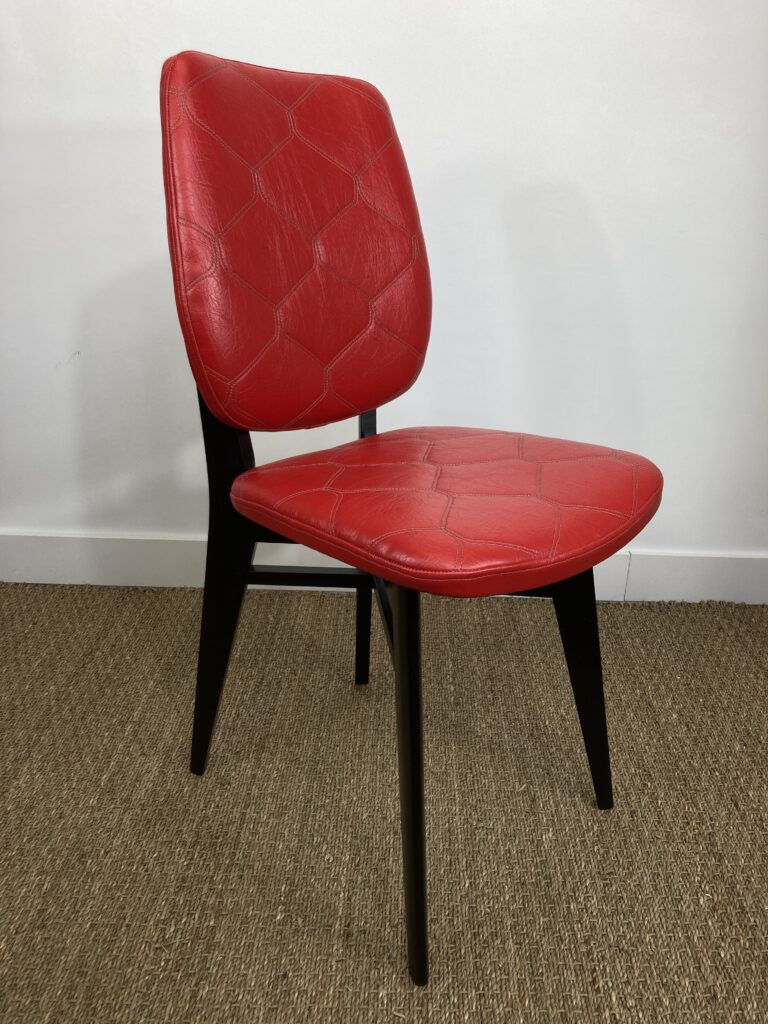 Suite de 4 chaises vintage – années 50