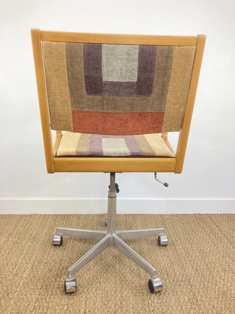 Fauteuil Ring Møbelfabrikk restauré, vue de dos
